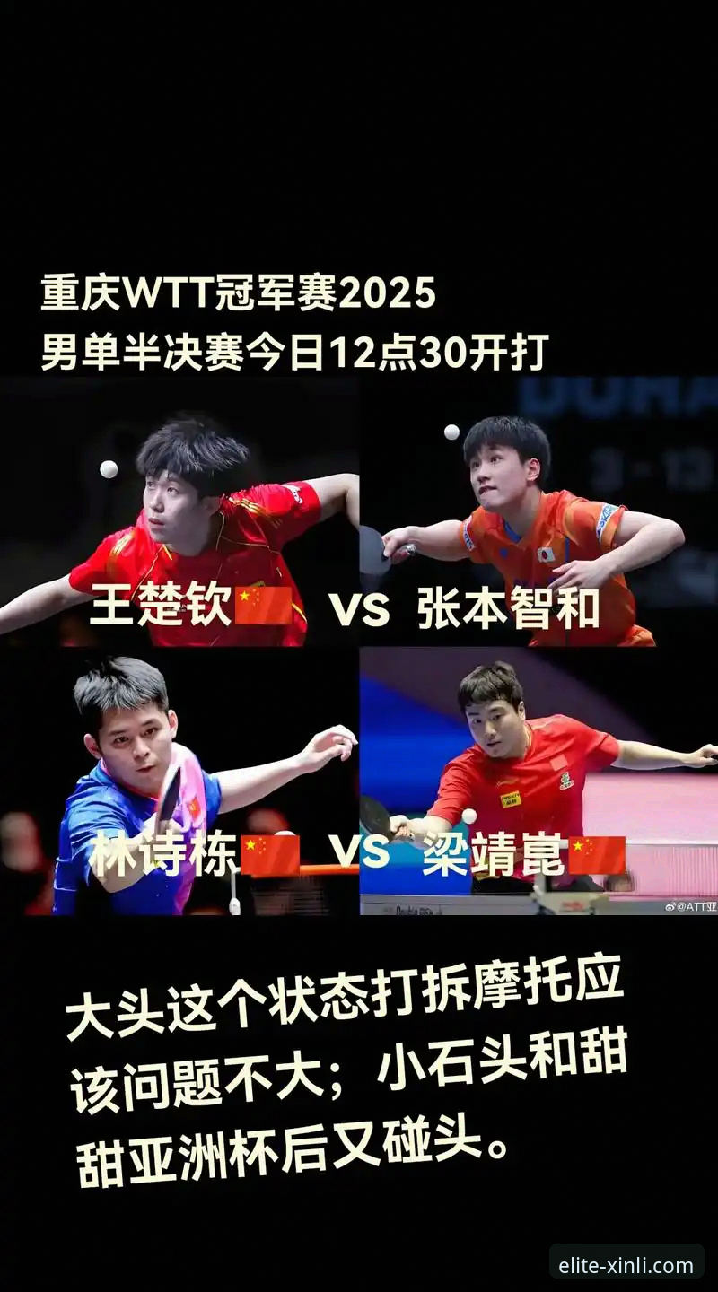 中国男乒世乒赛小组赛实用观赛指南：从林诗栋到梁靖崑的战术启示